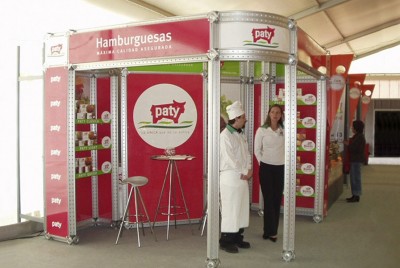 Stand  corporativo | <span>Hamburguesas Paty<span>